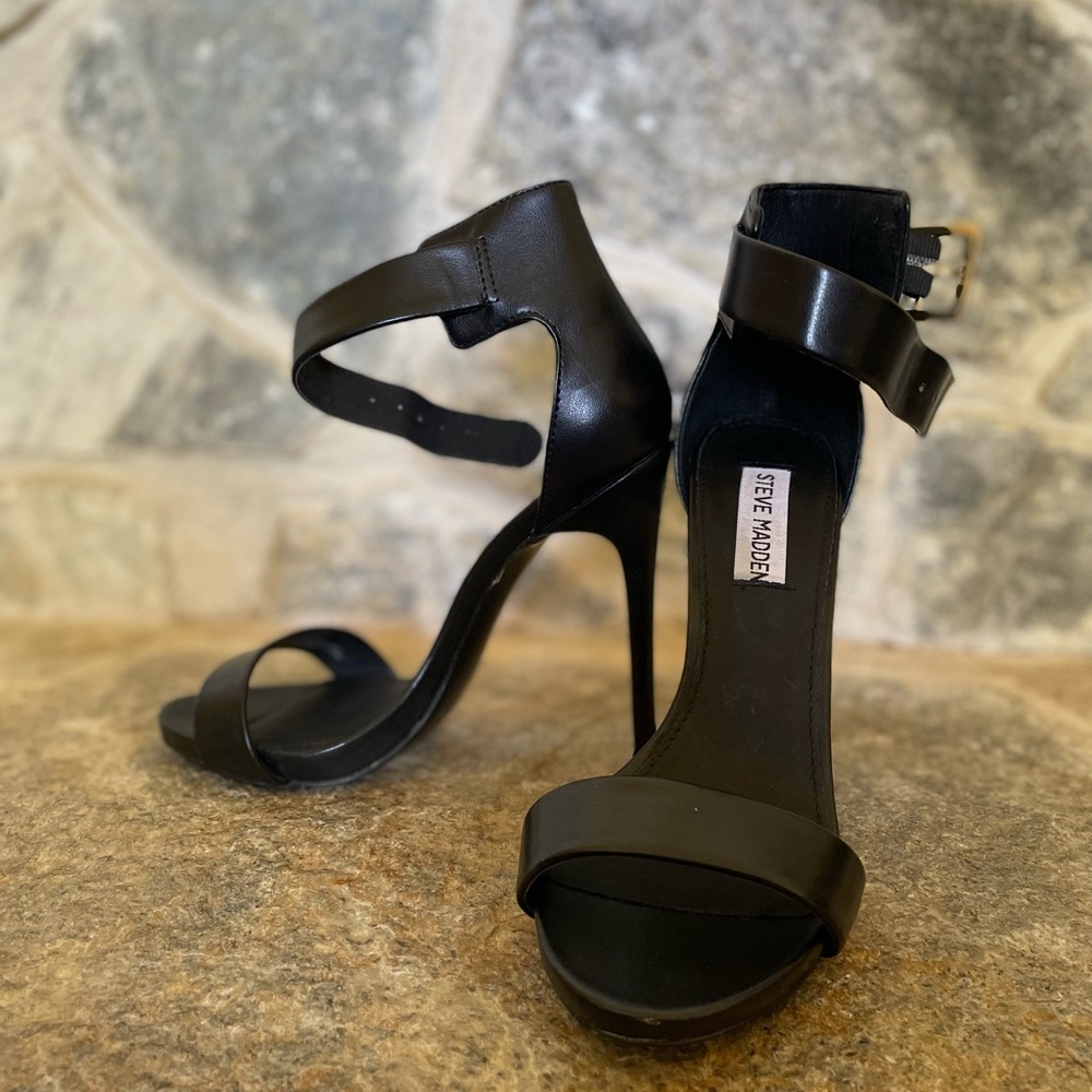 Steve Madden Black Heels